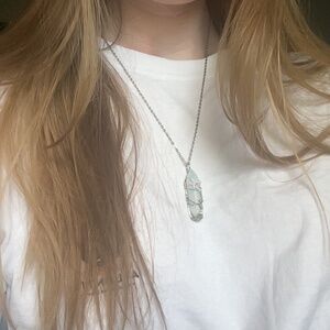 Opal Crystal Necklace